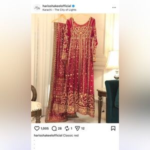 Beautiful new Haris Shakeel designer Pakistani Bridal Indian Bridal